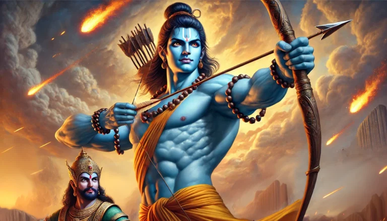 101B.3-Vibhishan-tells-Shri-Ram-the-reason-why-Ravan-was-not-dying